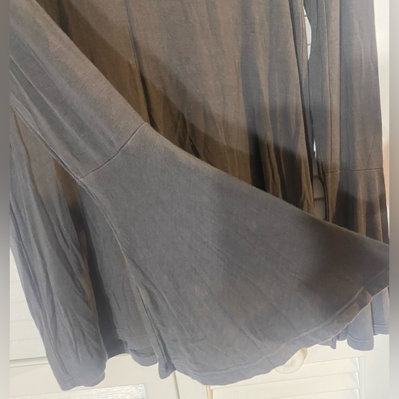 American Eagle Outfitters Soft & Sexy Charcoal Gray Long Sleeve Top, Size S - Picture 5 of 7